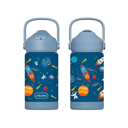 SipnJoy - FlipSip Çocuk Su Termosu | 360 ml - Star Explorer