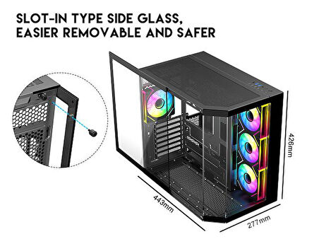 Eternal Power Pro X Aqua Black With Power X EP 65
