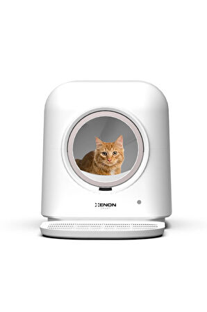 Xenon Smart Akıllı Evcil Hayvan Kurutma Makinesi Otomatik Kedi Tuvaleti Çelik Mama Kabı Şarjlı ve Bataryalı Su Sebili Yedek Filtre ve Yedek Çöp Torbası 6'lı Pet Ürünleri Seti