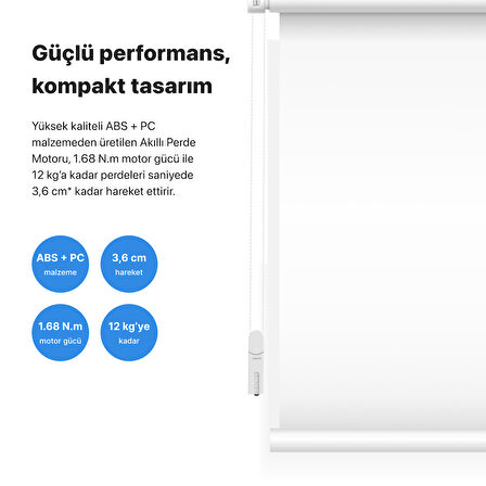 Xenon Smart Perde Motoru Zigbee ve Ağ Geçidi Seti