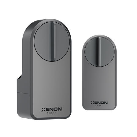 Xenon Smart Akıllı Motorlu Kapı Kilidi Sesli Komut Uyumlu Smart Lock ve Zigbee 3.0 & Wi-Fi & Ble Akıllı Gateway Hub Seti