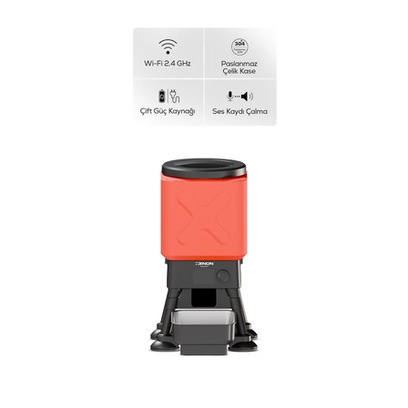 Xenon Smart Köpek Mama Kabı | Akıllı, Uygulama Kontrol, 14L, Yükseltilmiş Ortopedik Tasarım, Çelik Kase (X8631)