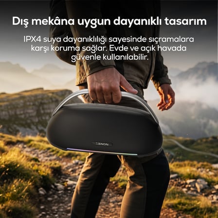 Rhythm Bluetooth Hoparlör | 80W RMS, Karaoke Modu, 12000 mAh, Işıklı, IPX4, TWS (X6708)