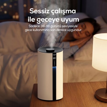 Hava Nemlendirici Lite  Akıllı, UV Hijyen, Ultrasonik Soğuk Buhar, 3.5L, WiFi (X7450)