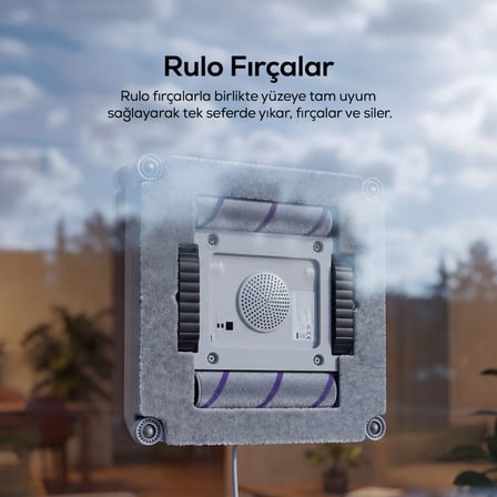 Elo Pro Cam Silme Robotu, 3 Yönlü Su Püskürtme, 4000 Pa, WiFi, Mobil Kontrol (X8682)