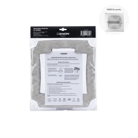 Elo Pro Cam Silme Robotu Yedek Mop | X8682 Uyumlu 4 Adet Mikrofiber Yedek Mop (X8819)