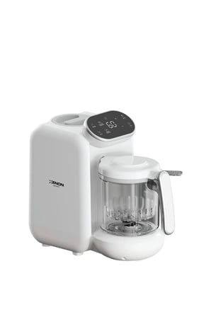 Xenon Smart Ek Gıdaya Geçiş Premium Seti (2'li) | 5'i 1 Arada Bebek Mama Robotu ve Şarjlı Taşınabilir Kettle 500 ml