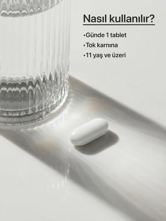 Beauty Hidrolize Kolajen Tip 1 ve Tip 3, Hidrolize Elastin, Hyaluronik Asit, Biotin, Vitamin C, Çinko, Bakır Takviye Edici Gıda 30 Tablet