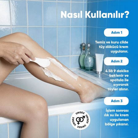 Synem Tüy Dökücü Krem Hassas Cilt Unisex 250 ml
