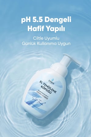 SYNEM El Temizleme Köpüğü Soft Touch Kremsi Nemlendirici 300 ML