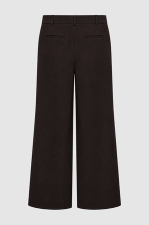 Kadın Kahverengi Slim Fit Basic Pantolon
