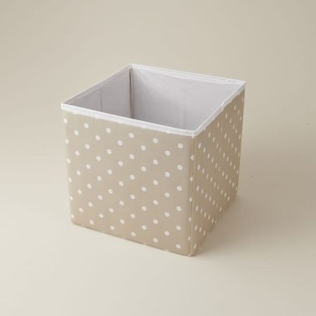 Simple Living Organizer Kutu - Bej - 30x30x30 cm