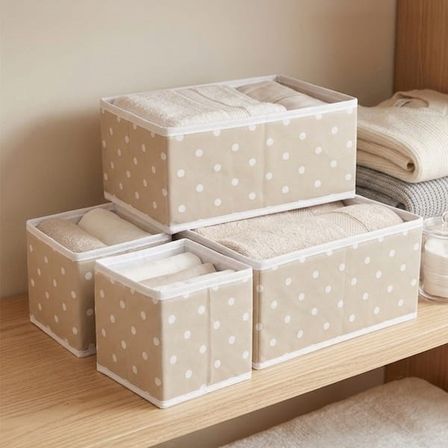 Simple Living 4'lü Organizer Kutu - Bej