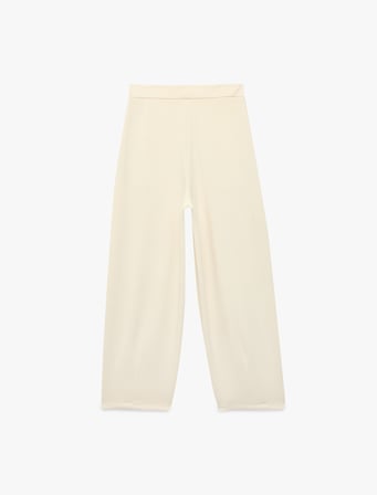 Modal Kumaş Cepli Geniş Paça Balon Pantolon