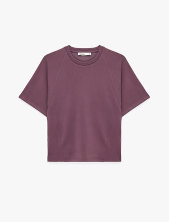 Modal Kumaş Slim Fit Kısa Kollu Bisiklet Yaka Tişört