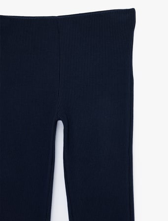 Beli Lastikli Kaşkorse İspanyol Paça Tayt Pantolon