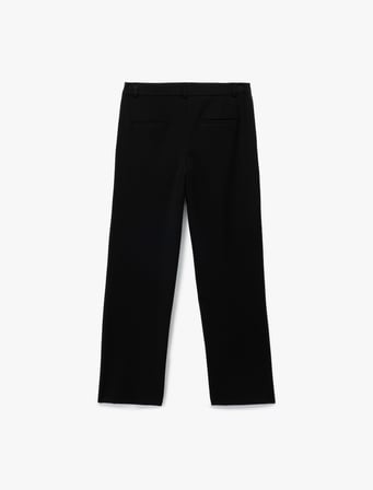 Slim Fit Cep Detaylı Cigarette Kumaş Pantolon