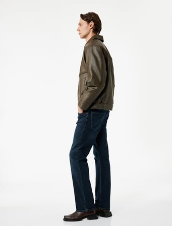 Pamuklu Normal Bel Straight Fit Jean Pantolon - Mark Jean