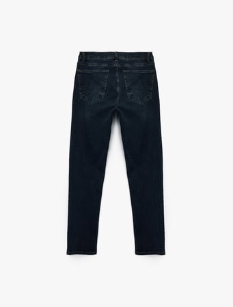 Pamuklu Normal Bel Straight Fit Jean Pantolon - Mark Jean