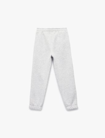 Şardonlu Cep Detaylı Basic Jogger Eşofman Altı