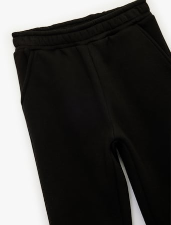 Şardonlu Cep Detaylı Basic Jogger Eşofman Altı