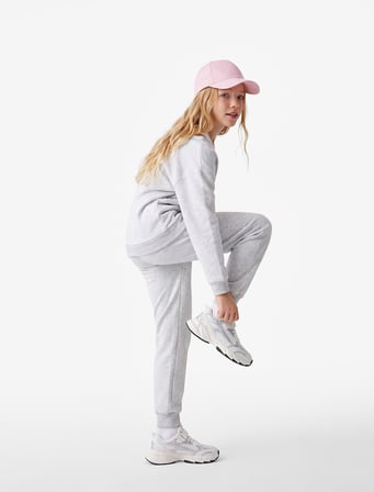 Şardonlu Cep Detaylı Basic Jogger Okul Eşofman Altı