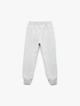 Şardonlu Cep Detaylı Basic Jogger Okul Eşofman Altı