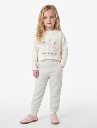 Cepli Beli Lastikli Pamuklu Şardonlu Basic Jogger Eşofman Altı