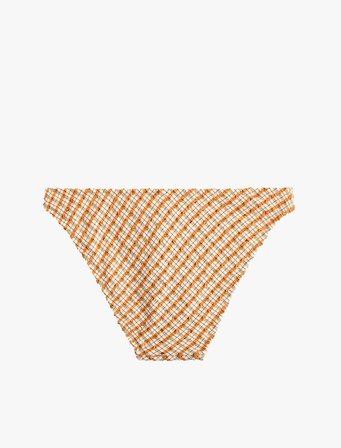 Dokulu Ekose Bikini Altı