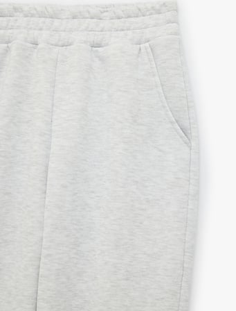 Rahat Kalıp Şardonlu Lastikli Paça Jogger Eşofman Altı