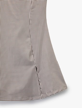 Slim Fit İp Askılı Pencere Detaylı Mini Spor Elbise