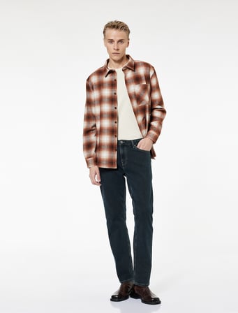 Pamuklu Cepli Normal Bel Straight Fit Jean Pantolon - Mark Jean