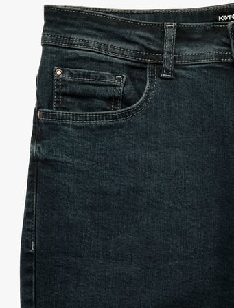 Pamuklu Cepli Normal Paça Tapered Jean Pantolon - Joe Jean