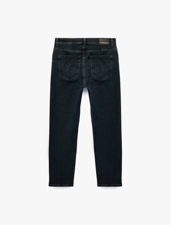Pamuklu Cepli Normal Paça Tapered Jean Pantolon - Joe Jean