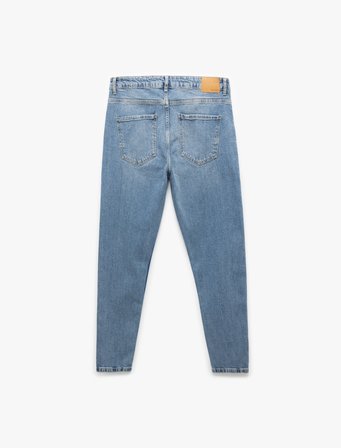 Pamuklu Normal Bel Tapered Fit Jean Pantolon - Joe Jean
