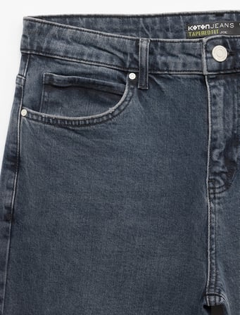 Pamuklu Normal Bel Tapered Fit Jean Pantolon - Joe Jean