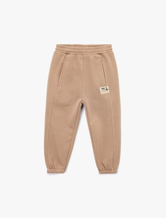 Şardonlu Oversize Balon Form Jogger Eşofman Altı