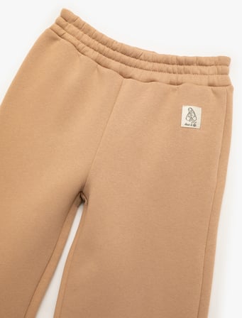 Beli Lastikli Geniş Paça Eşofman Altı