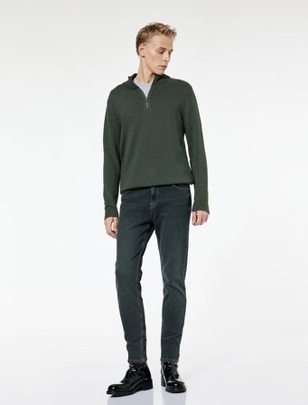 Pamuklu Normal Bel Slim Fit Jean Pantolon - Brad Jean