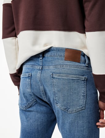 Pamuklu Normal Bel Slim Fit Jean Pantolon - Brad Jean