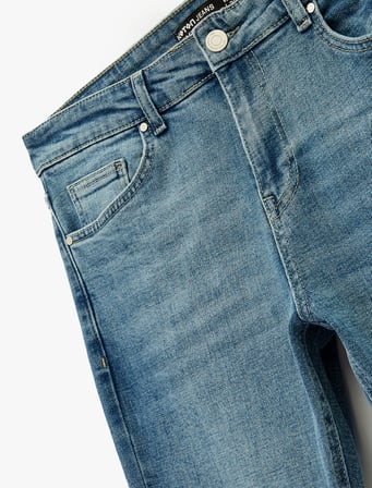 Pamuklu Normal Bel Slim Fit Jean Pantolon - Brad Jean