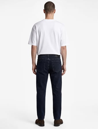 Cepli Straight Fit Düz Paça Jean Pantolon - Straight Fit Mark Jeans