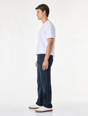 Normal Bel Pamuklu Straight Fit Jean Pantolon - Mark Jean