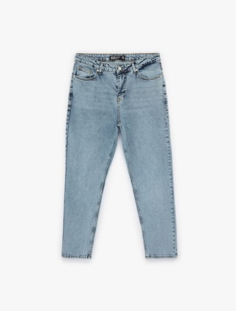 Normal Bel Pamuklu Regular Fit Tapered Jean Pantolon- Joe Jean