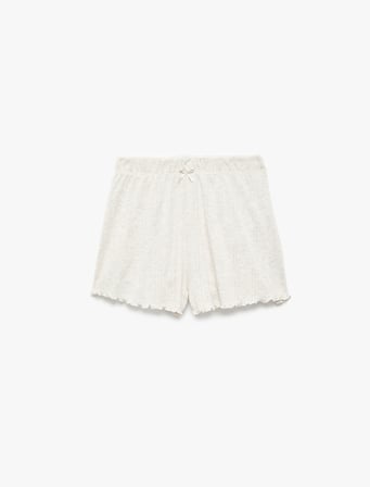 Rahat Kalıp Şort Pijama Altı