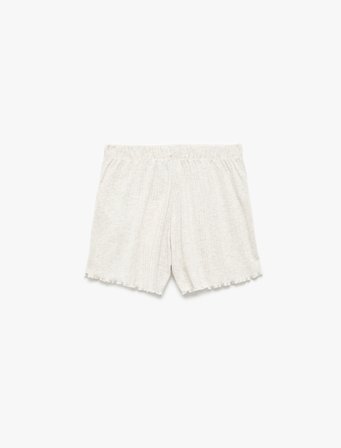 Rahat Kalıp Şort Pijama Altı