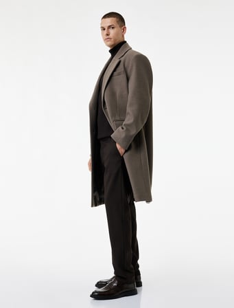 Viskon Cepli Slim Fit Pileli Kumaş Pantolon