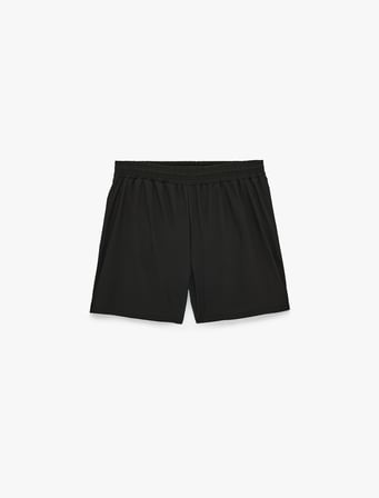 Beli Lastikli Basic Şort