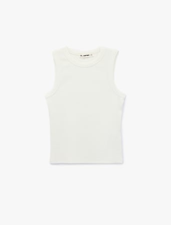 Kaşkorse Bisiklet Yaka Kolsuz Slim Fit Atlet