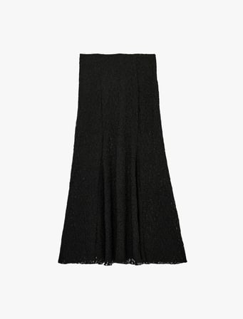 Slim Fit Midi Dantel Etek